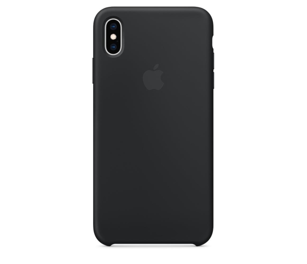 Etui Silicone Case do iPhone XS Max czarne - 449542 - zdjęcie 3